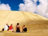 Sandboarding the dunes
