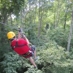 zip line Long Point Eco-Adventures