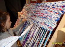 Put your old milk bags to good use: Weaving mats for families in developing countries