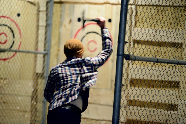 Rage Axe Throwing Montreal, Quebec Badge of Awesome